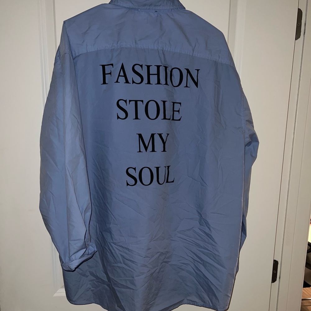 Fashion Nova button down tunic top